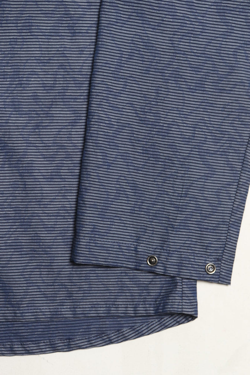Reed Shirt Blue Blue Moiré