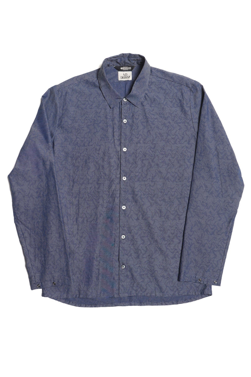 Reed Shirt Blue Blue Moiré