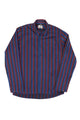 Reed Shirt Blue Burgundy Stripes