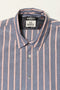 Reed Shirt Grey Beige Stripe