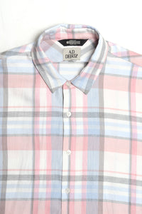 Reed Shirt White Pink Check