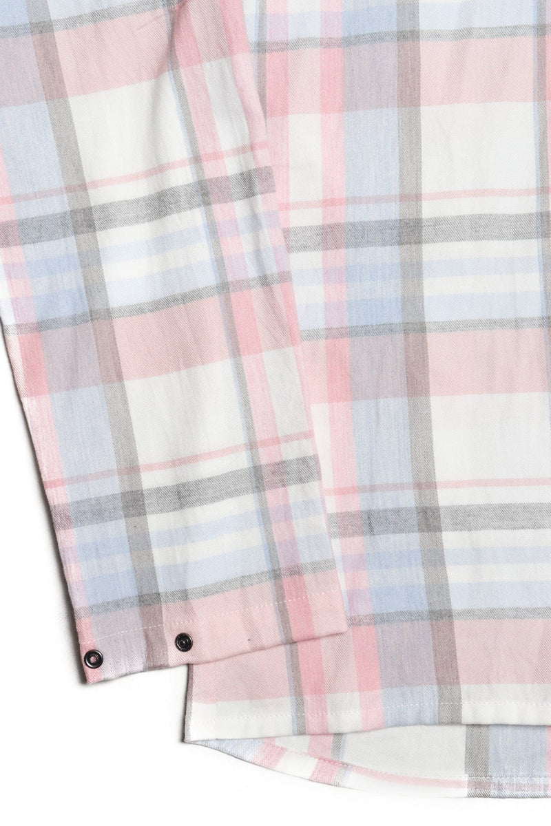 Reed Shirt White Pink Check