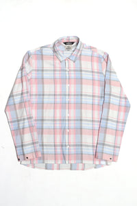 Reed Shirt White Pink Check