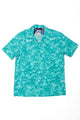 Wakame Shirt Turquoise Print