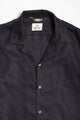 Wakame Shirt Black Linen