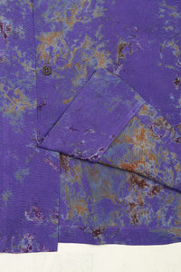 Wakame Shirt Purple Batik