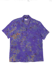 Wakame Shirt Purple Batik