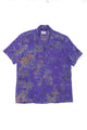 Wakame Shirt Purple Batik