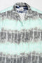 Wakame Shirt Mint Grey Batik Print