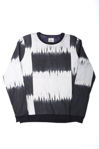 Poplar Sweater Batik Patchwork