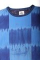 Poplar Sweater Batik Patchwork Blue