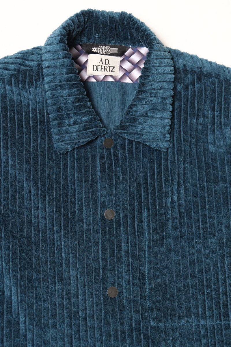 Tapi Overshirt Petrol Corduroy