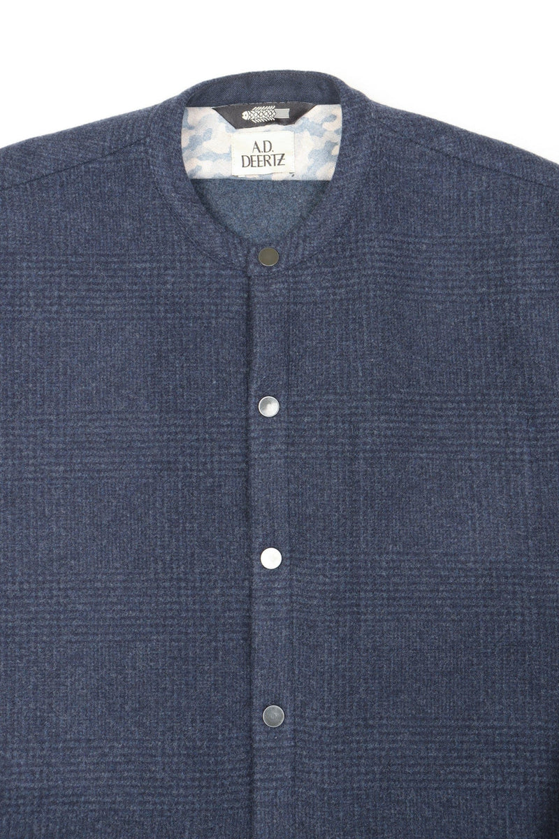 Tapi Overshirt Blue Wool