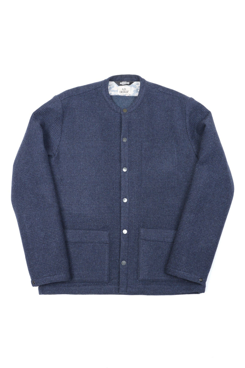Tapi Overshirt Blue Wool