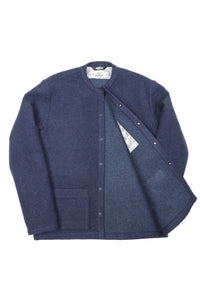 Tapi Overshirt Blue Wool