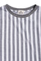 Cypress T-Shirt Grey / White Stripes