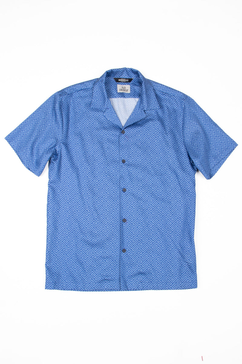 Wakame Shirt blue print