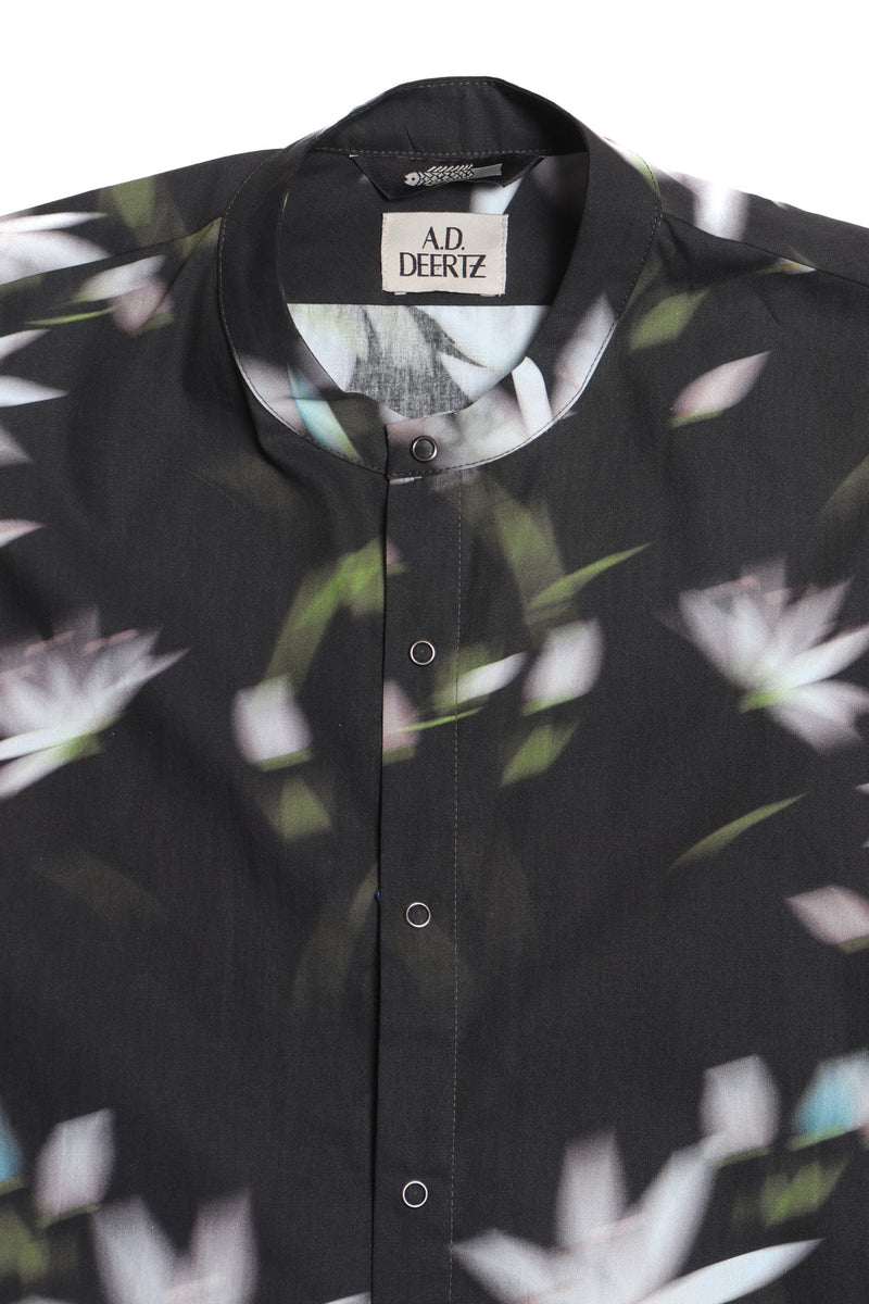 Yucca Shirt Dark Flower