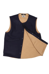 Yukon Vest Navy / Beige