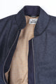 Rowan Jacket Blue Melange Wool