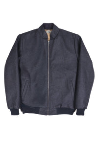 Rowan Jacket Blue Melange Wool