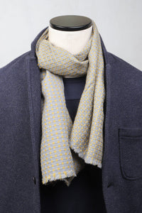 Gobi Scarf Grey Yellow
