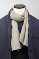 Gobi Scarf Grey Yellow