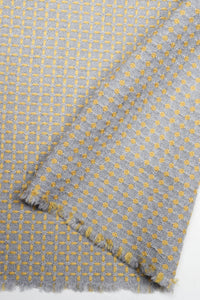 Gobi Scarf Grey Yellow