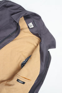 Hazel Jacket Grey Moleskin