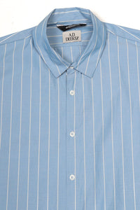 Reed Shirt Blue Creme Stripes