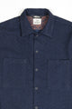 Moss Shirt Navy Wool