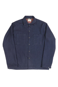 Moss Shirt Navy Wool
