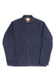 Moss Shirt Navy Wool