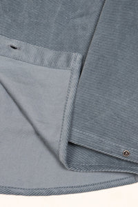 Reed Shirt Smoke Blue Velour