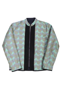 Kiso Jacket Turquoise  / Navy