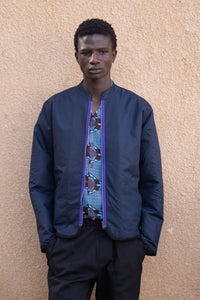 Kiso Jacket Turquoise  / Navy /  Reversible