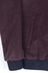 Rowan Jacket Burgundy Wool