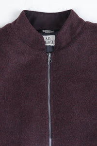 Rowan Jacket Burgundy Wool