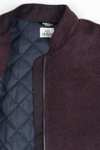 Rowan Jacket Burgundy Wool