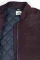 Rowan Jacket Burgundy Wool