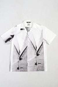 Wakame Shirt Copy Print White