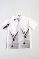 Wakame Shirt Copy Print White