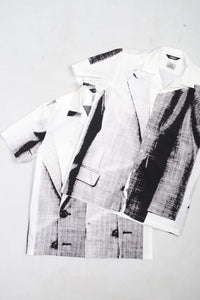 Wakame Shirt Copy Print White