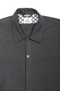 Tapi Overshirt Black Plissé