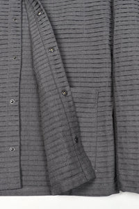 Tapi Overshirt Grey Plissé