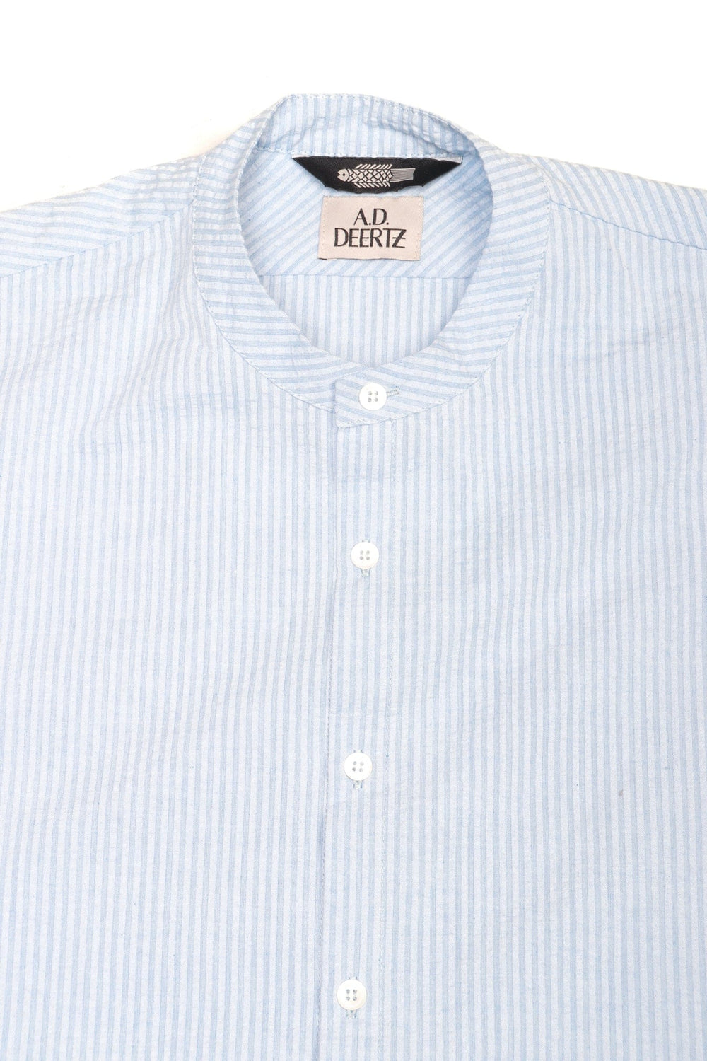 Yucca Shirt Light Blue Seersucker