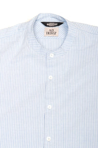 Yucca Shirt Light Blue Seersucker