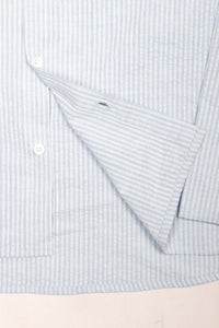 Yucca Shirt Light Blue Seersucker