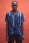 Wakame  Shirt Blue Black