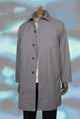 ADDeertz Grey Light fabric, easy to wear and to pack for travel Mac Coat Cotton Menswear Berlin  